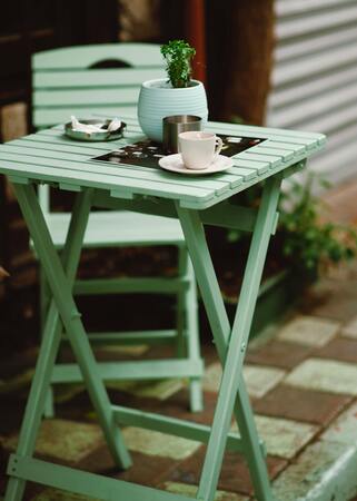 Eucalyptus Folding Bistro Set