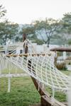 Outdoor Hammock with Wooden Frame