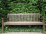Outdoor Storage Bench (Resin Wicker)