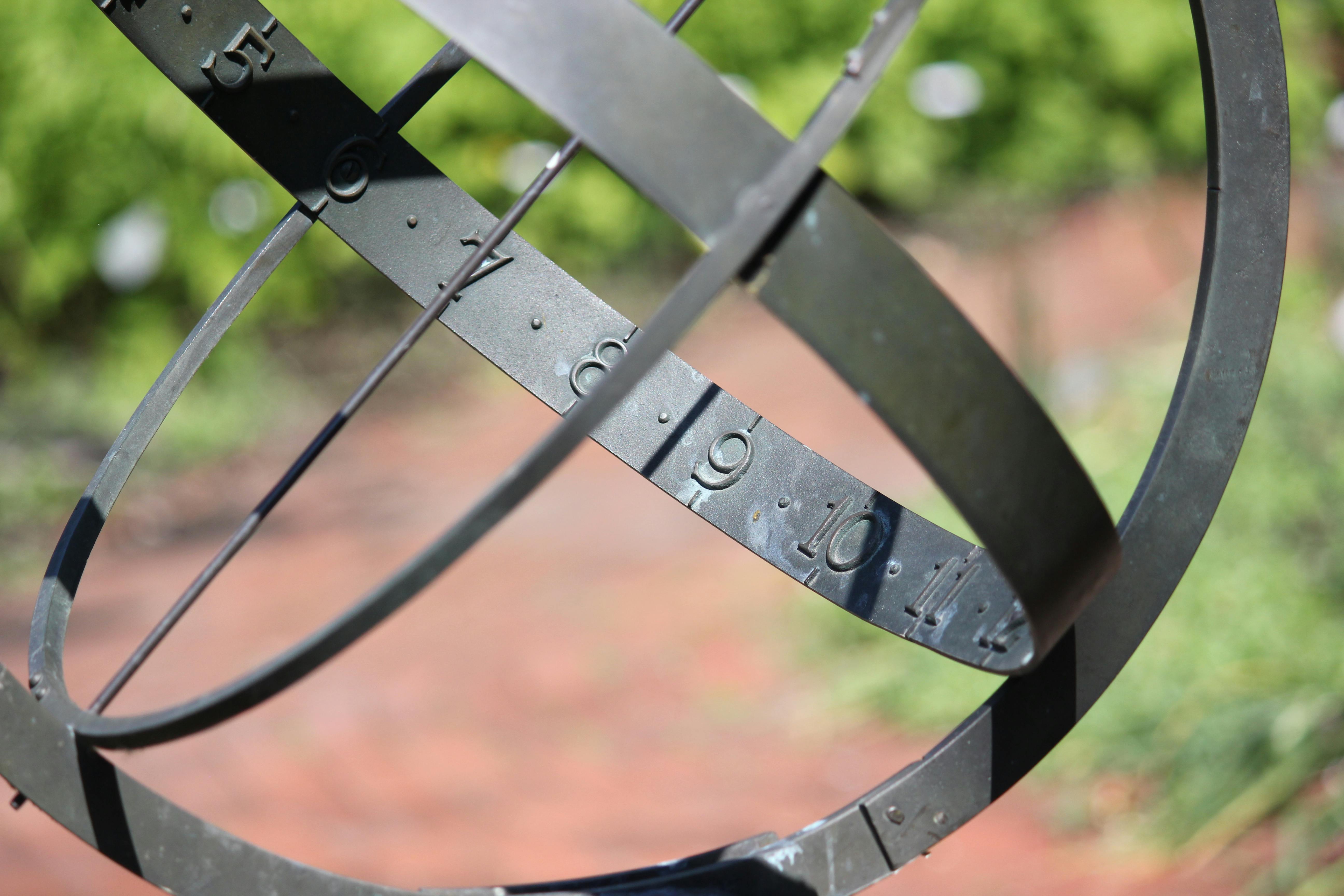 Cast Iron Garden Sundial