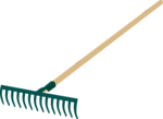 Garden Hand Rake (Mini Cultivator)