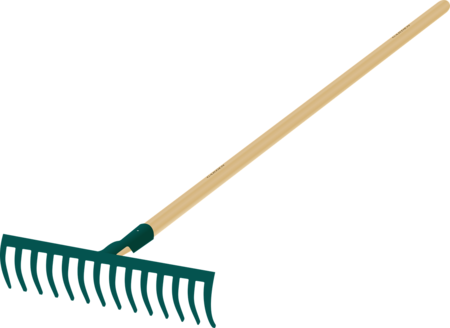 Garden Hand Rake (Mini Cultivator)